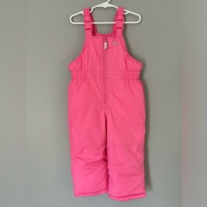Kids 3T winter snow bibs